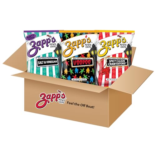 Zapp's Custom Kettle Potato Chip 3 Bag Bundle